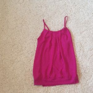 INC silky top with straps